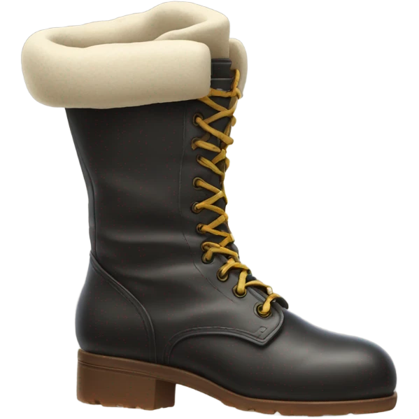 ￼A boot kicking emoji