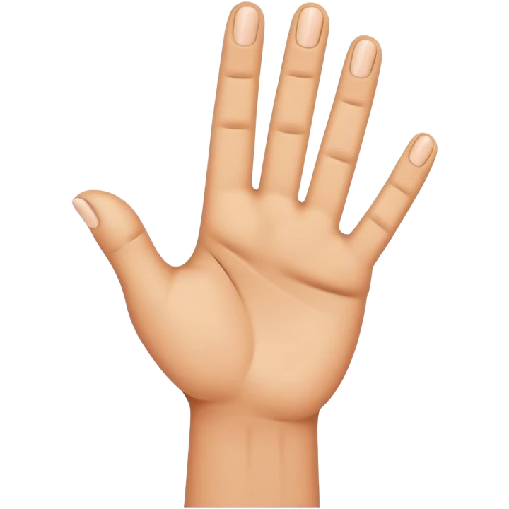 emoji using thumb and index finger to make a cross  emoji