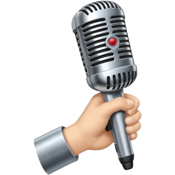 Mic drop emoji