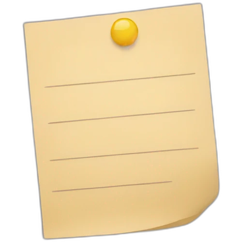 note emoji