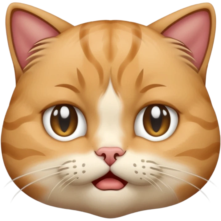 Cat crying in a lot of sadness emoji