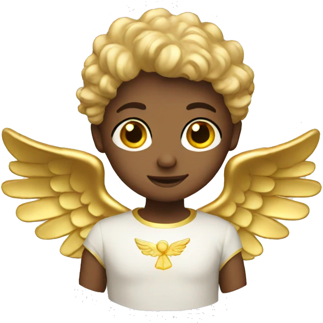 Gold Angel  emoji