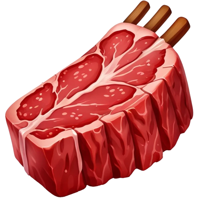 Bloody meat emoji