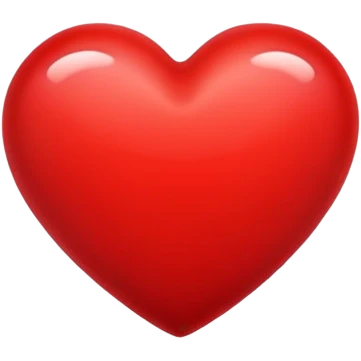 red heart emoji
