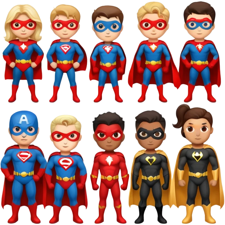 Avengers superhero team emoji