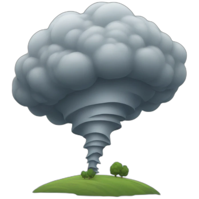 Tornado emoji
