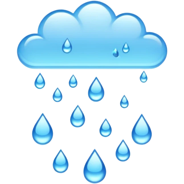 Rain emoji