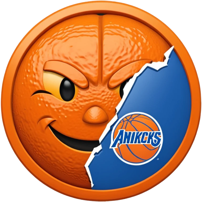 Frown icon new york knicks emoji