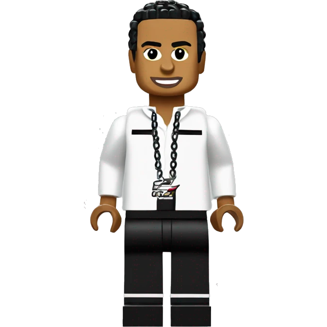 LEWIS HAMILTON lego full body emoji