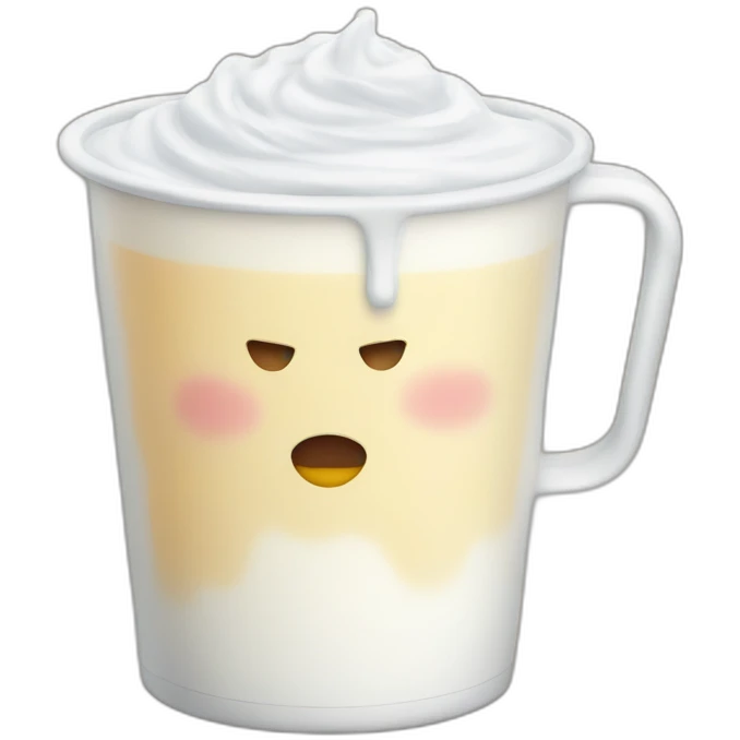 milk cup emoji