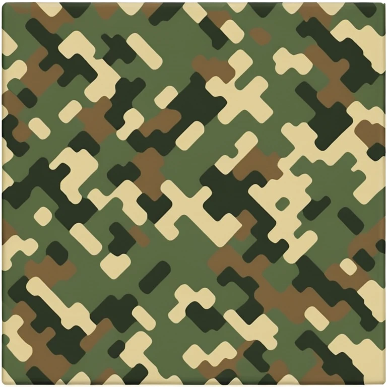 Army camouflage  emoji