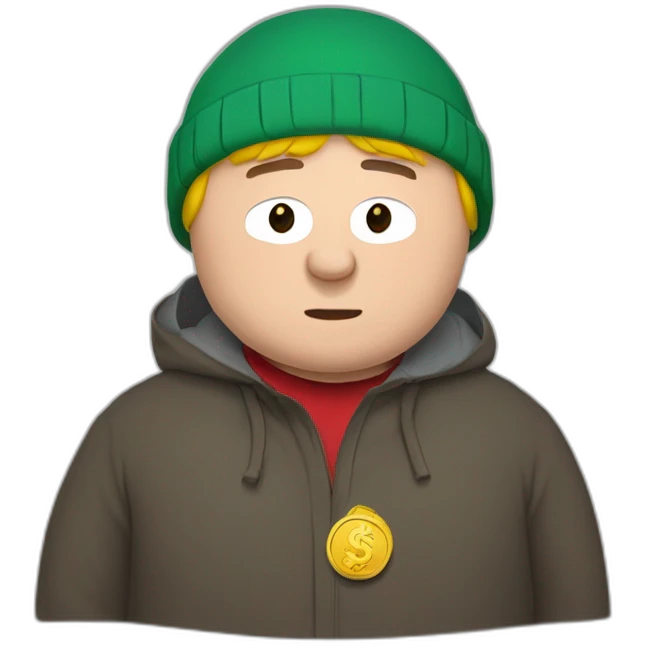 Eric cartman mit viel geld emoji
