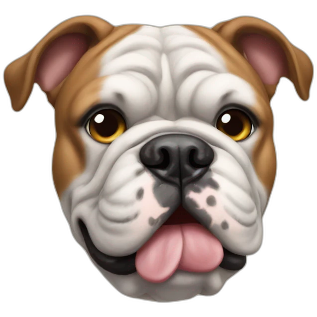 bulldog emoji