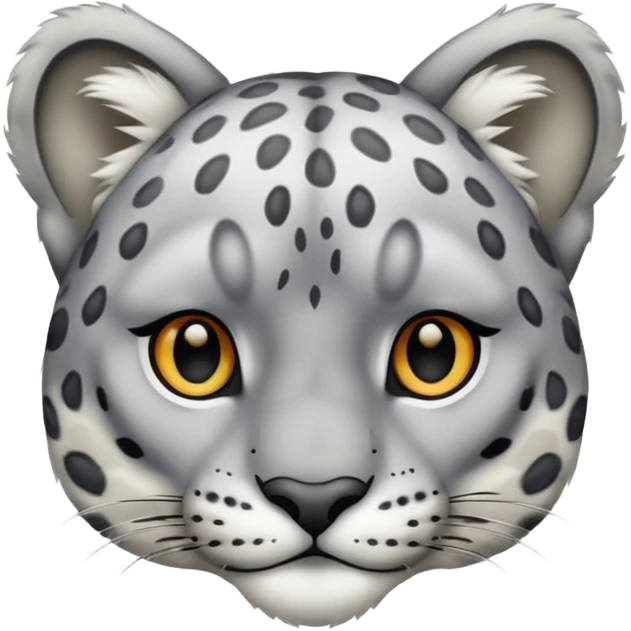 Snow leopard emoji