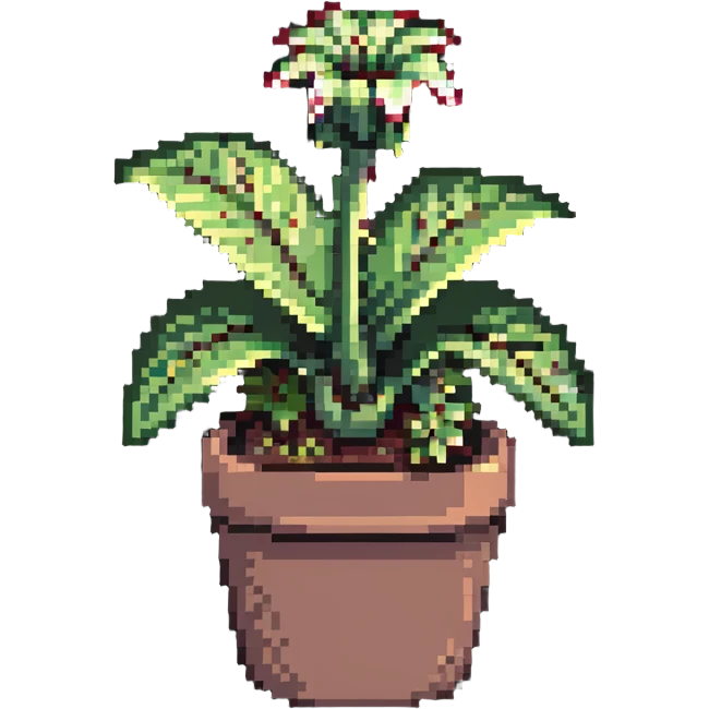 Venus flytrap plant emoji