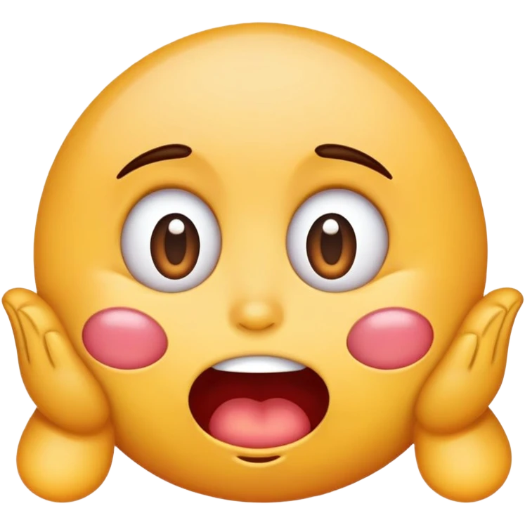 emoji, drooling and rolling his eyes emoji