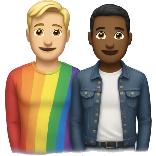 Gay couple emoji