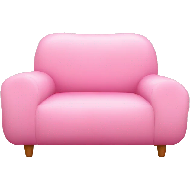 pink togo sofa single emoji