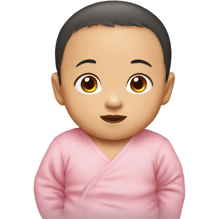 Asian baby emoji