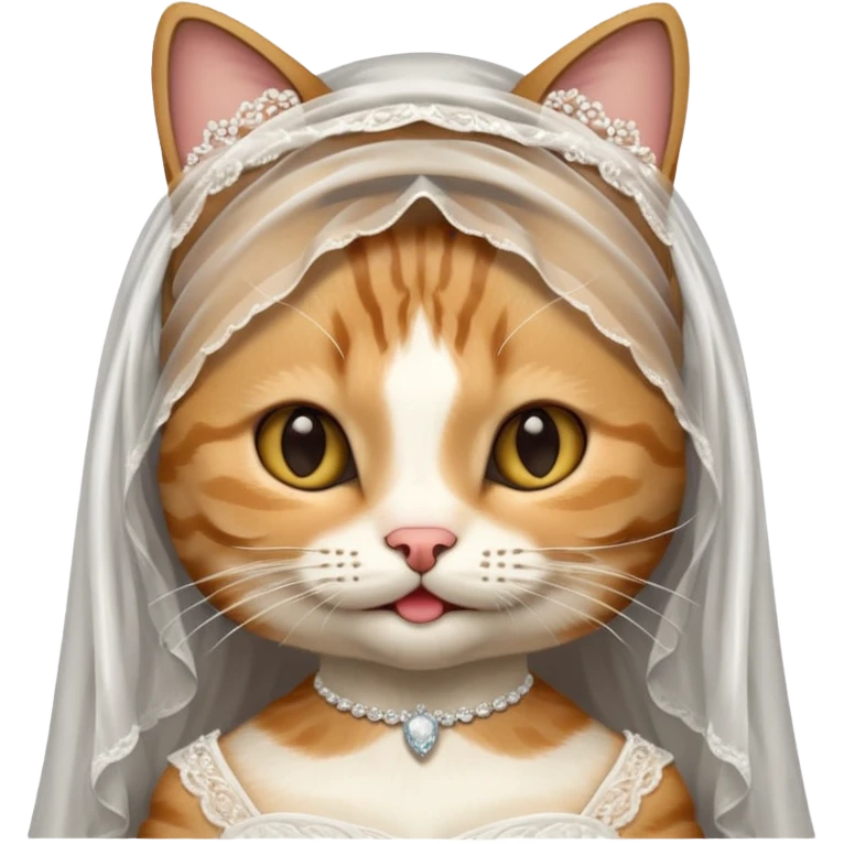 tabby cat brides emoji