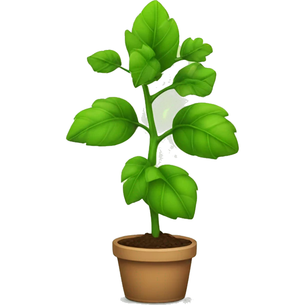 Plant growing  emoji