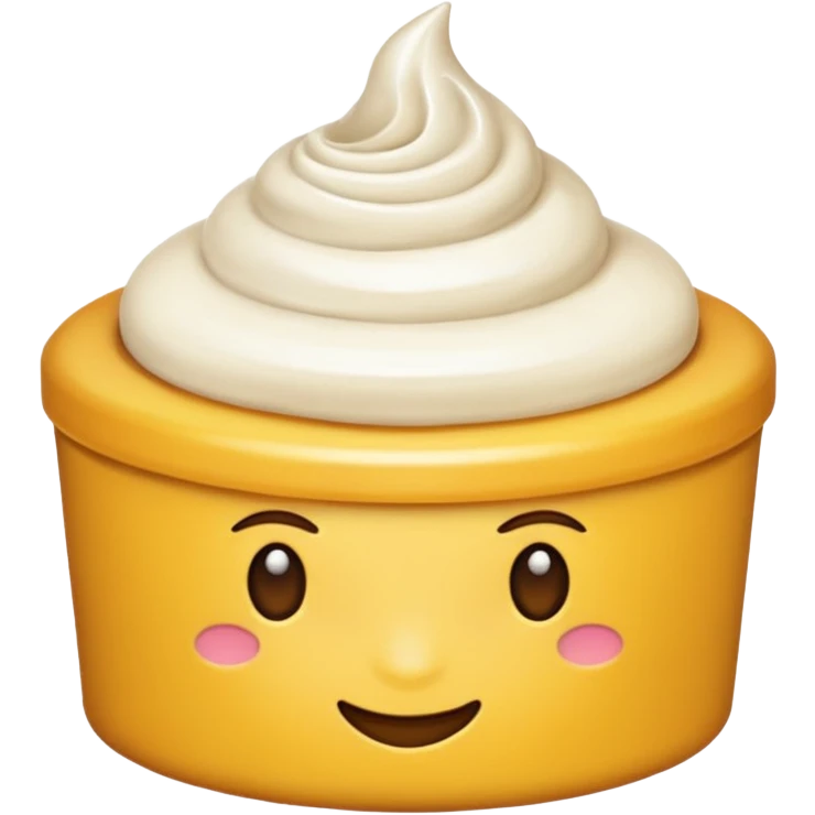 J'aimerai un emoji représentant quelque chose se crémeux emoji