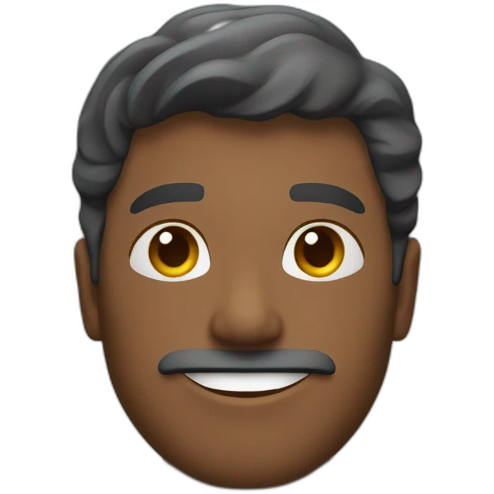 A men with 3 waves upward in sides  emoji