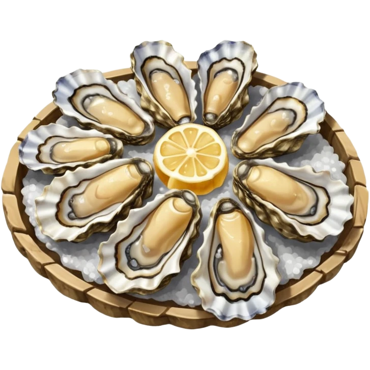 marine oysters emoji