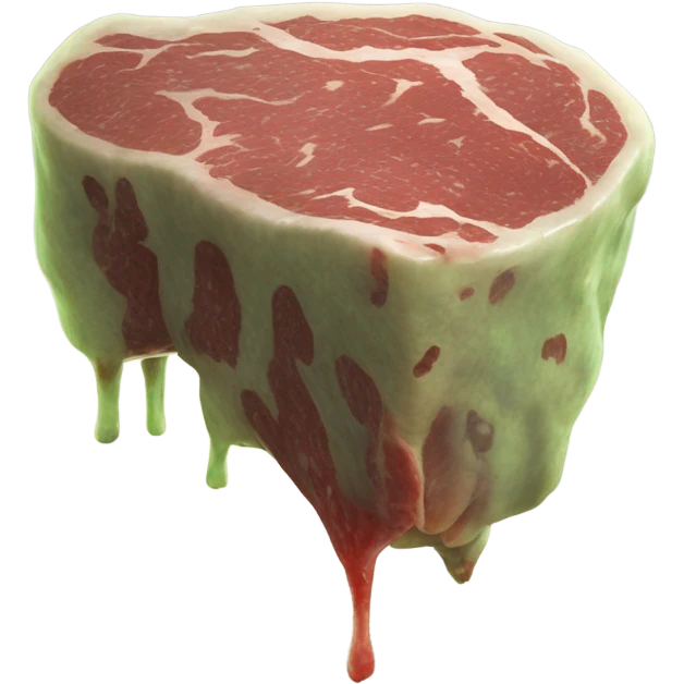 rotten beef emoji