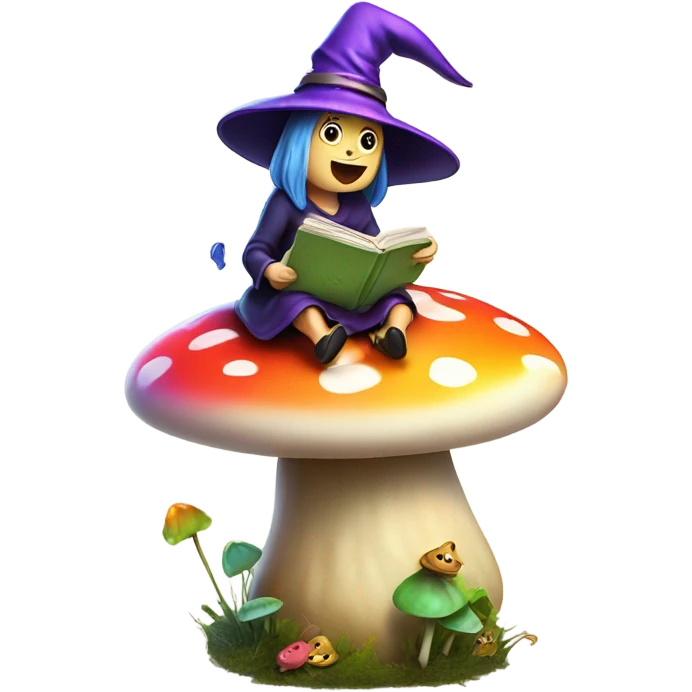 Witch pooping money  emoji