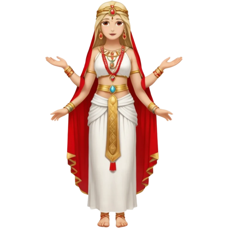 ejemplos diosa tanit vestimenta completa+ emoji