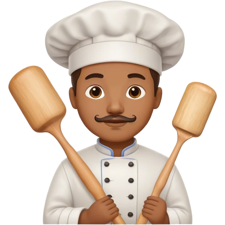 Chef with rolling pin emoji
