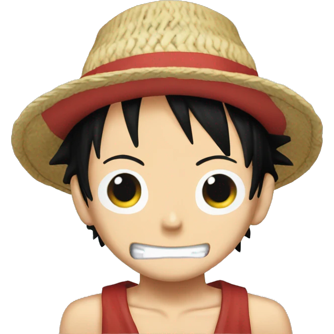 Luffy one piece emoji