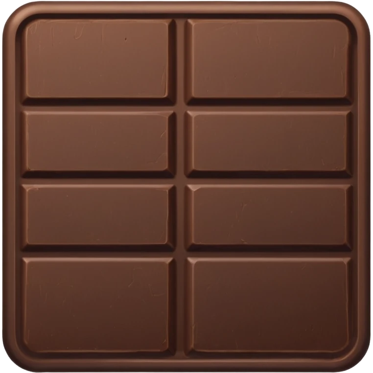 chocolate bargerm emoji