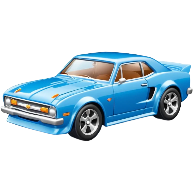 Машинка HotWheels белого цвета, в голубой классической упаковке HotWheels. emoji