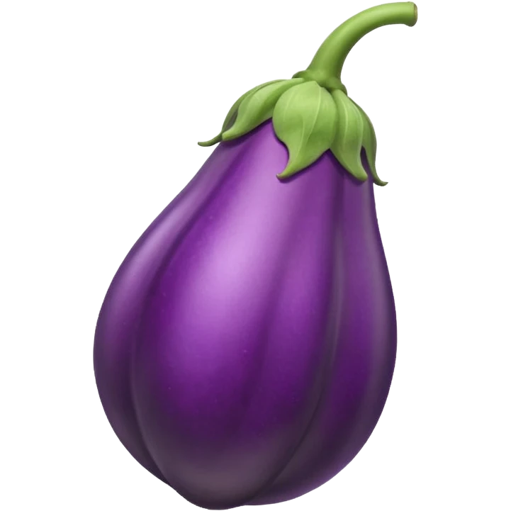 animated eggplant with veins pumping emoji
