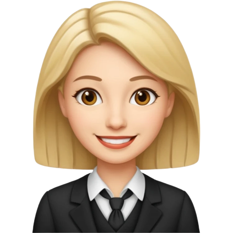 women teacher in a formal attire emoji