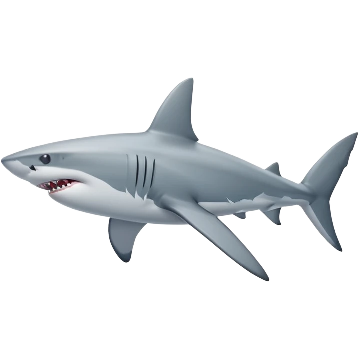 A shark with Nike  emoji