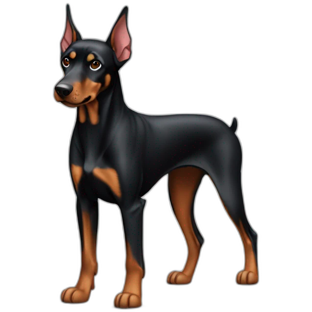 Dobermann emoji