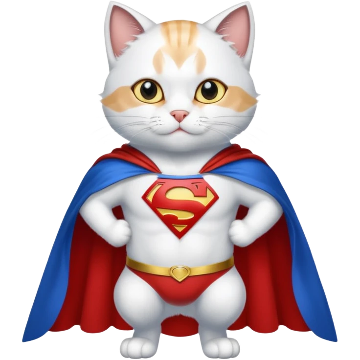 superman cat emoji