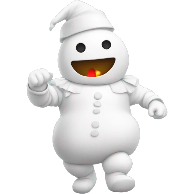 bonhomme qui à peur  emoji