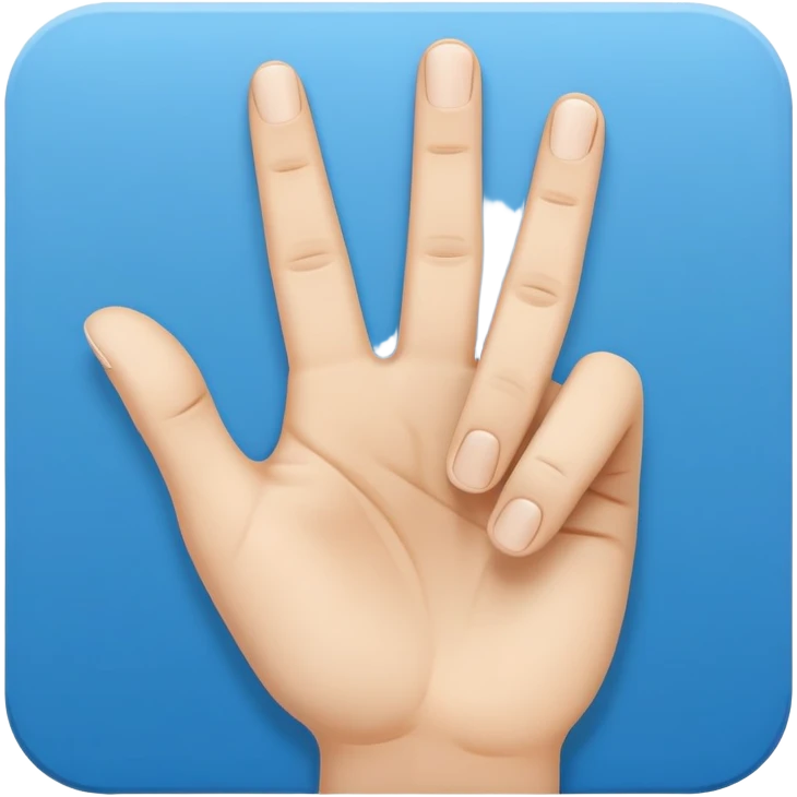 W gang sign emoji