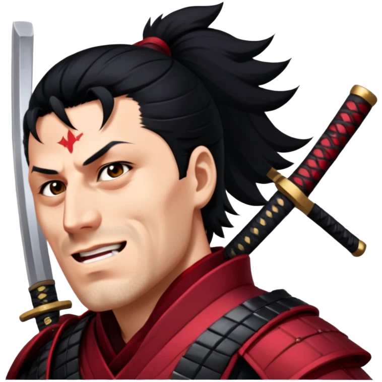 Fierce Samurai emoji
