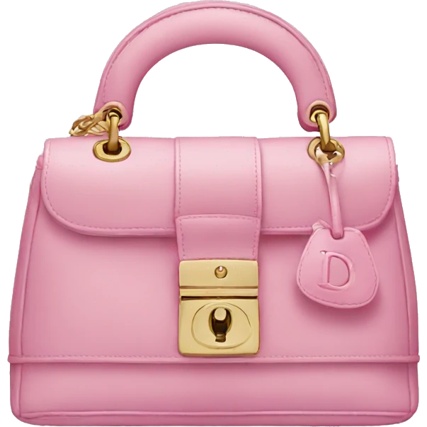 pink dior bag emoji