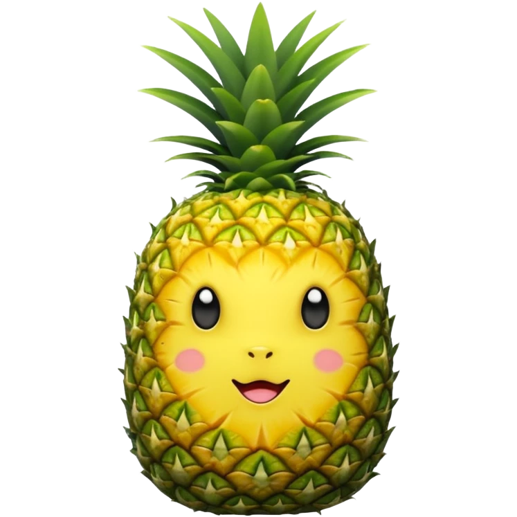 Pineapple labubu emoji