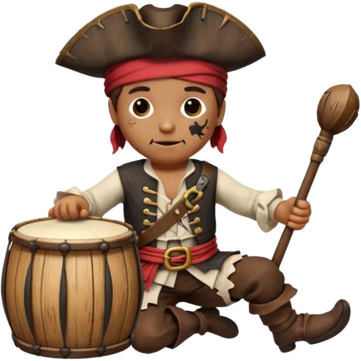 pirates drum emoji