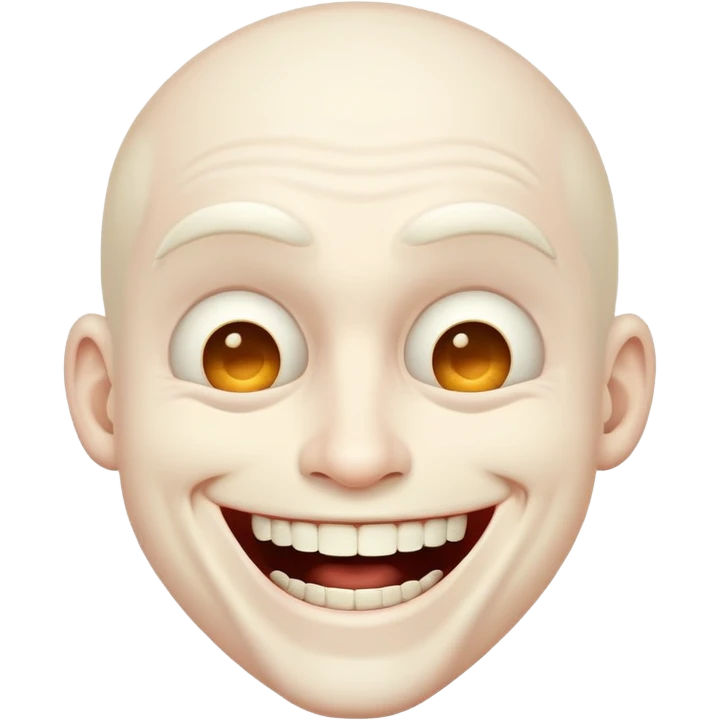 creepy loling guy emoji