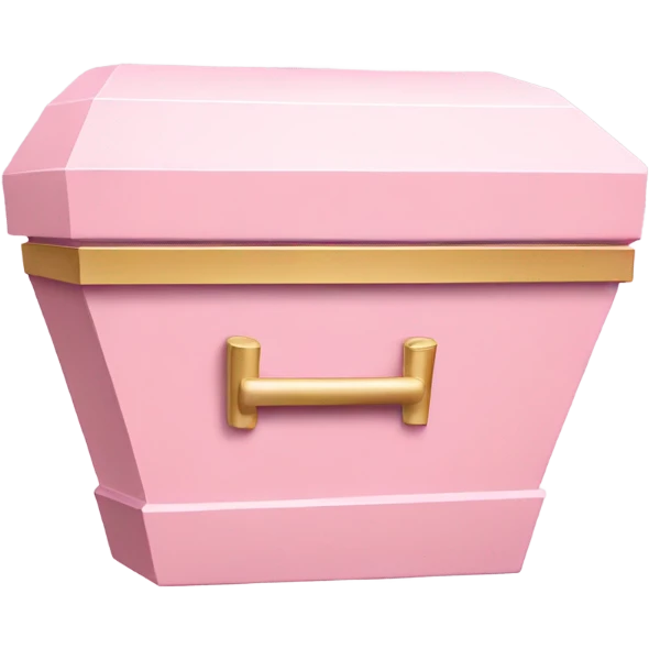Light pink coffin emoji