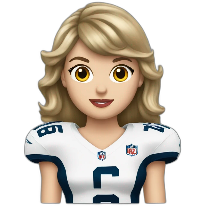 taylor swift nfl emoji