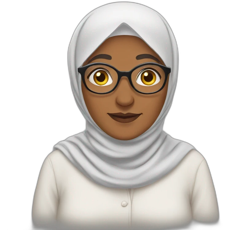 hijabi grandma emoji